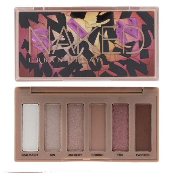 URBAN DECAY NAKED MINI EYESHADOW PALETTE SIN BLUSH-TONED NEUTRAL NEW IN BOX - Picture 2 of 3